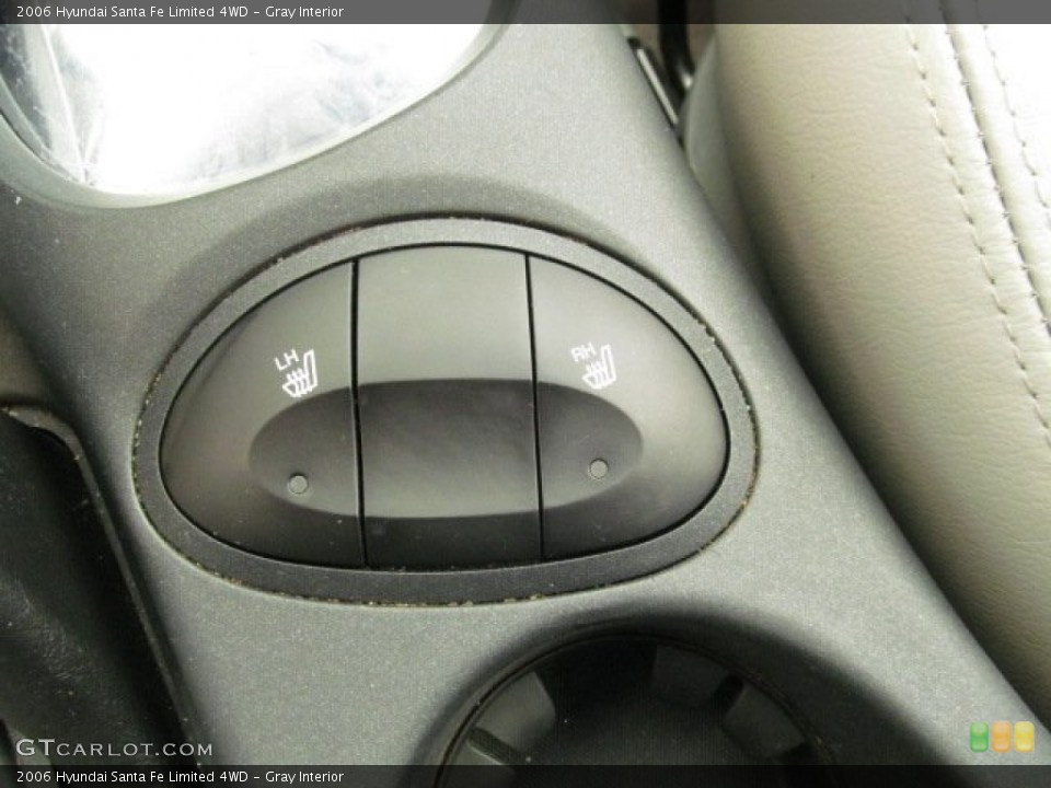 Gray Interior Controls for the 2006 Hyundai Santa Fe Limited 4WD #66811777