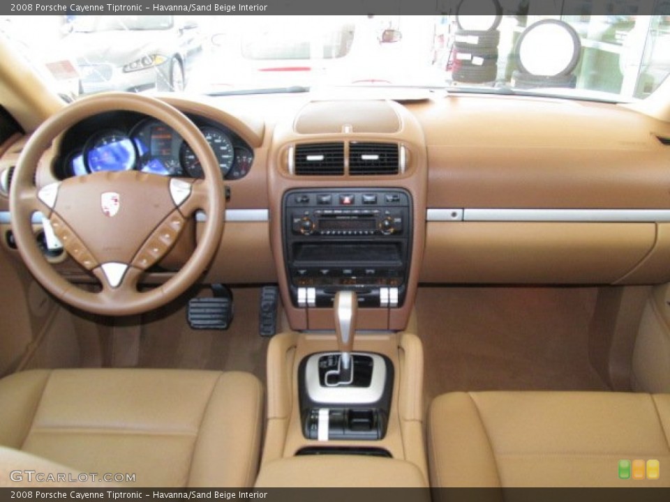 Havanna/Sand Beige Interior Dashboard for the 2008 Porsche Cayenne Tiptronic #66813037