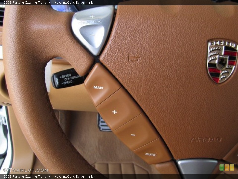 Havanna/Sand Beige Interior Controls for the 2008 Porsche Cayenne Tiptronic #66813178