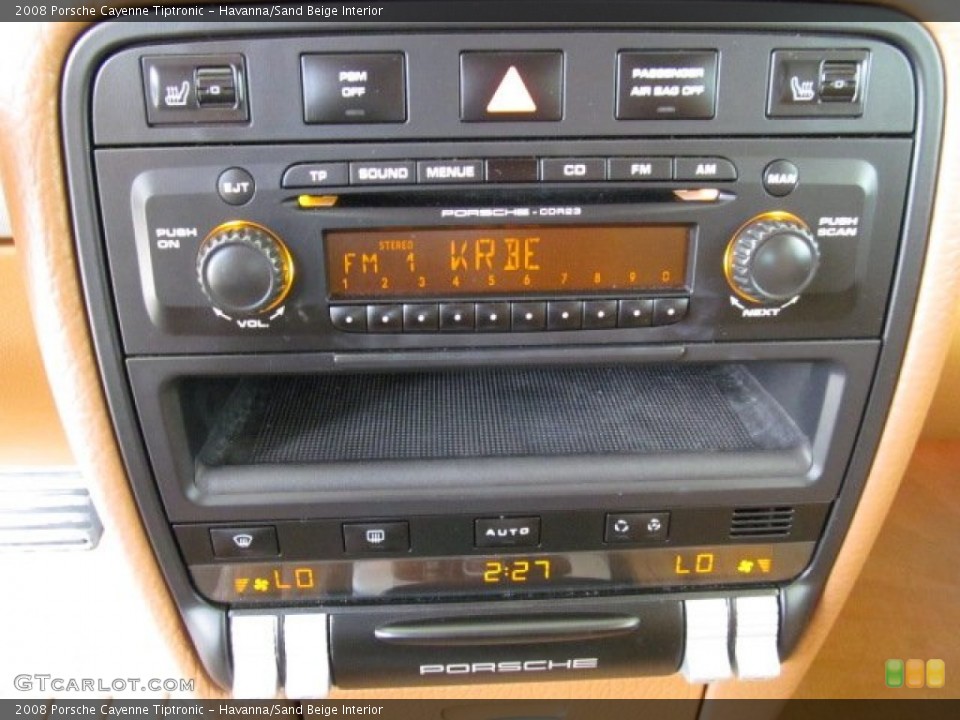 Havanna/Sand Beige Interior Audio System for the 2008 Porsche Cayenne Tiptronic #66813199