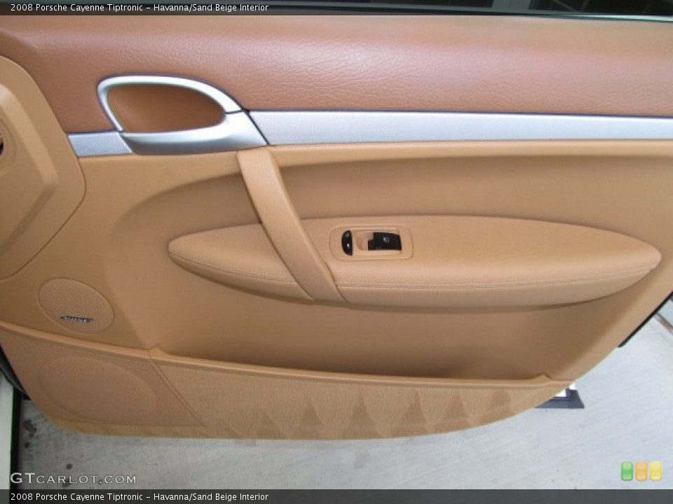 Havanna/Sand Beige Interior Door Panel for the 2008 Porsche Cayenne Tiptronic #66813214