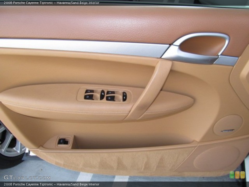 Havanna/Sand Beige Interior Door Panel for the 2008 Porsche Cayenne Tiptronic #66813232