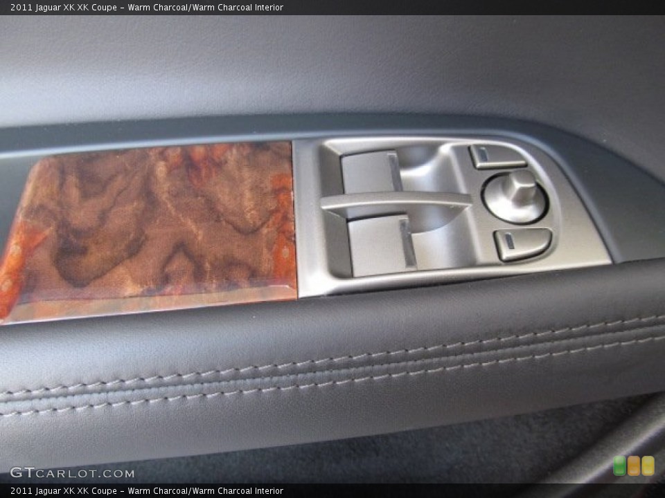 Warm Charcoal/Warm Charcoal Interior Controls for the 2011 Jaguar XK XK Coupe #66813439