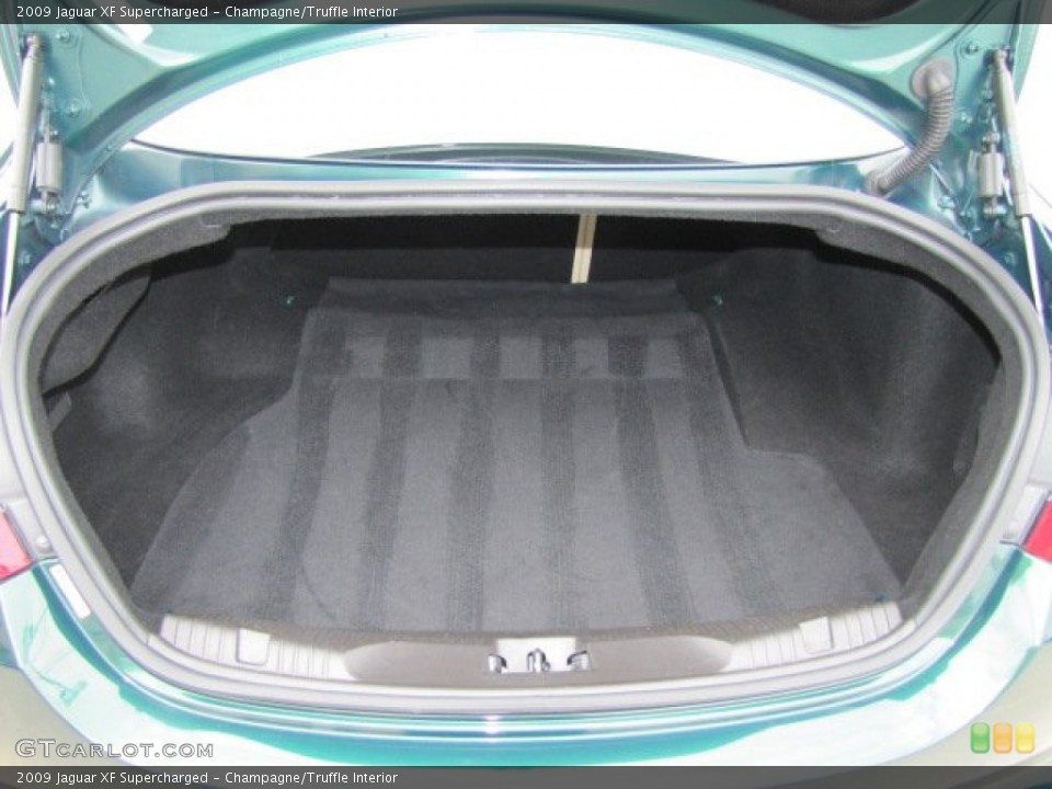Champagne/Truffle Interior Trunk for the 2009 Jaguar XF Supercharged #66814423