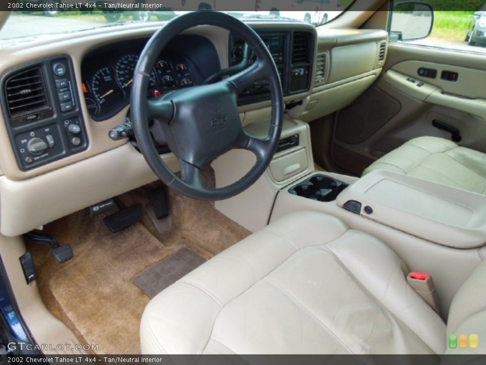 Tan/Neutral Interior Prime Interior for the 2002 Chevrolet Tahoe LT 4x4 #66817849