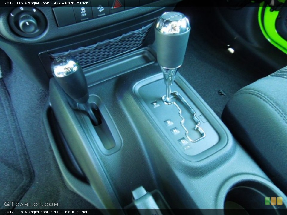 Black Interior Transmission for the 2012 Jeep Wrangler Sport S 4x4 #66819037