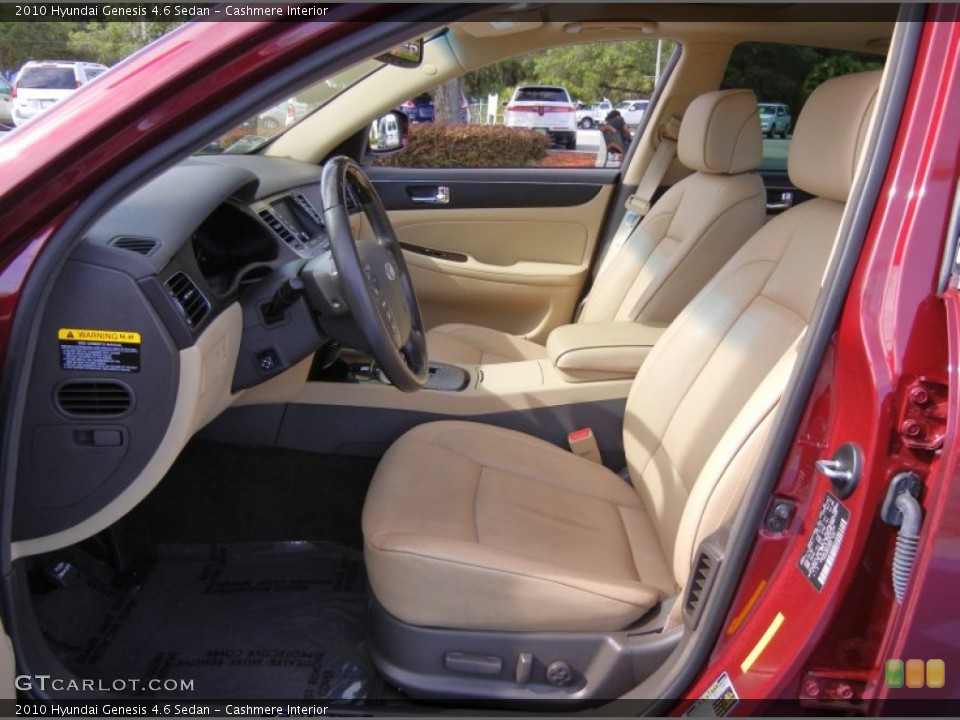 Cashmere Interior Photo for the 2010 Hyundai Genesis 4.6 Sedan #66821007