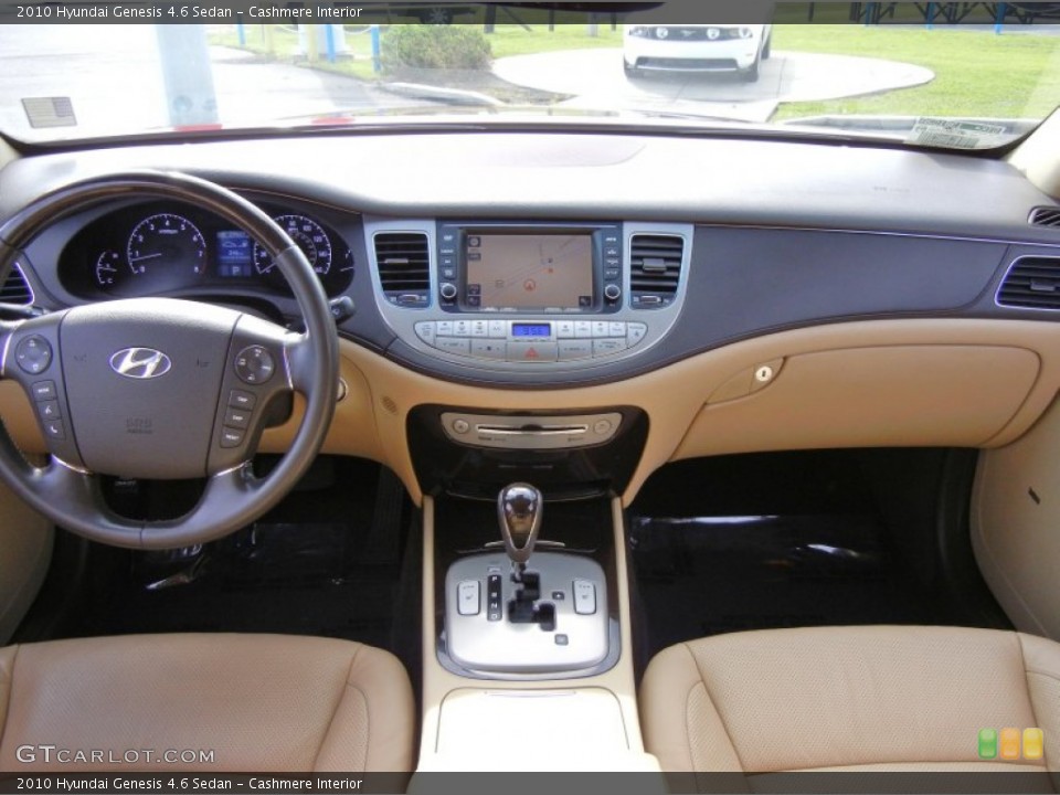 Cashmere Interior Dashboard for the 2010 Hyundai Genesis 4.6 Sedan #66821084