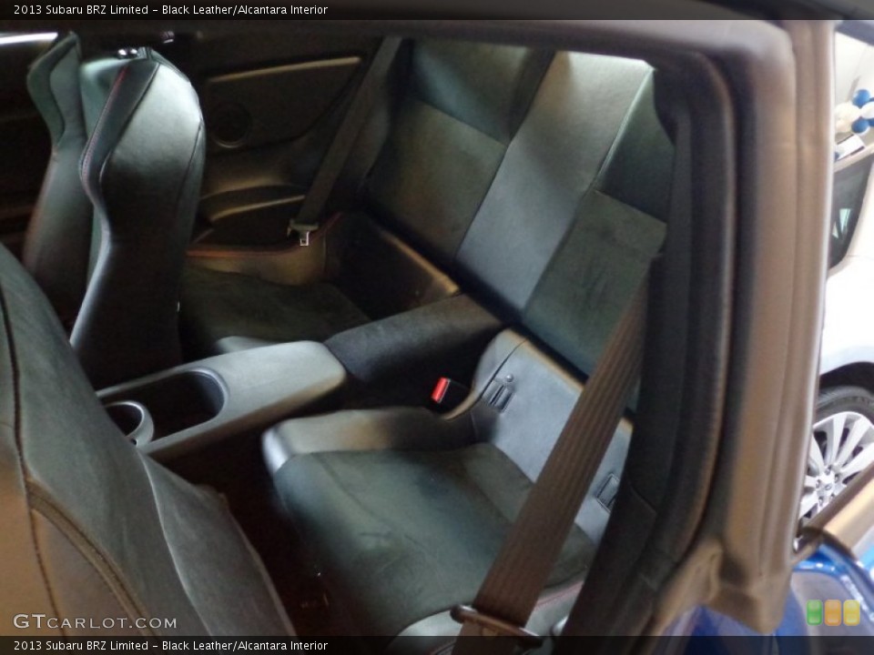 Black Leather/Alcantara Interior Photo for the 2013 Subaru BRZ Limited #66822284