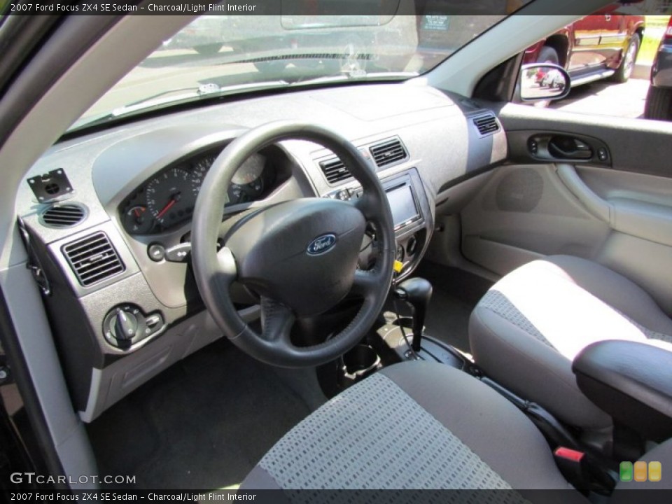 Charcoal/Light Flint Interior Prime Interior for the 2007 Ford Focus ZX4 SE Sedan #66823592