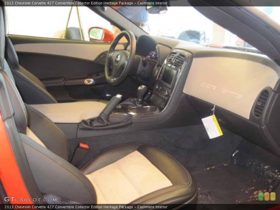 Cashmere Interior Photo for the 2013 Chevrolet Corvette 427 Convertible Collector Edition Heritage Package #66825071