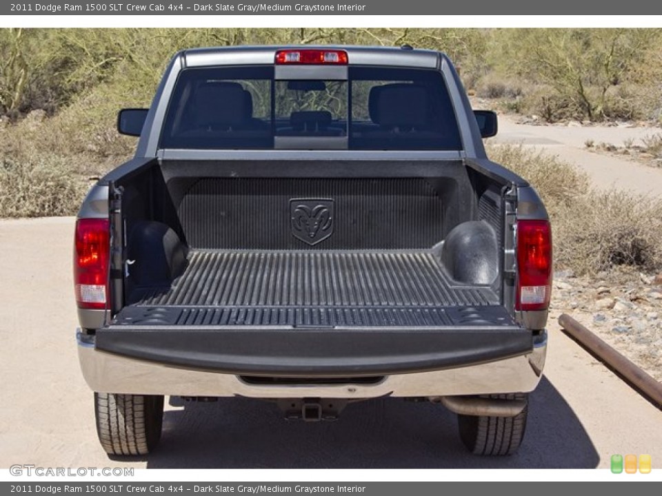 Dark Slate Gray/Medium Graystone Interior Trunk for the 2011 Dodge Ram 1500 SLT Crew Cab 4x4 #66826154