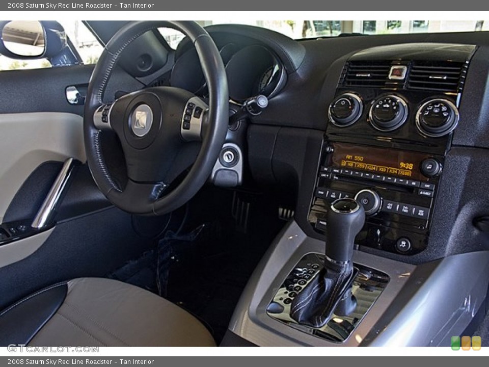 Tan Interior Dashboard for the 2008 Saturn Sky Red Line Roadster #66826466