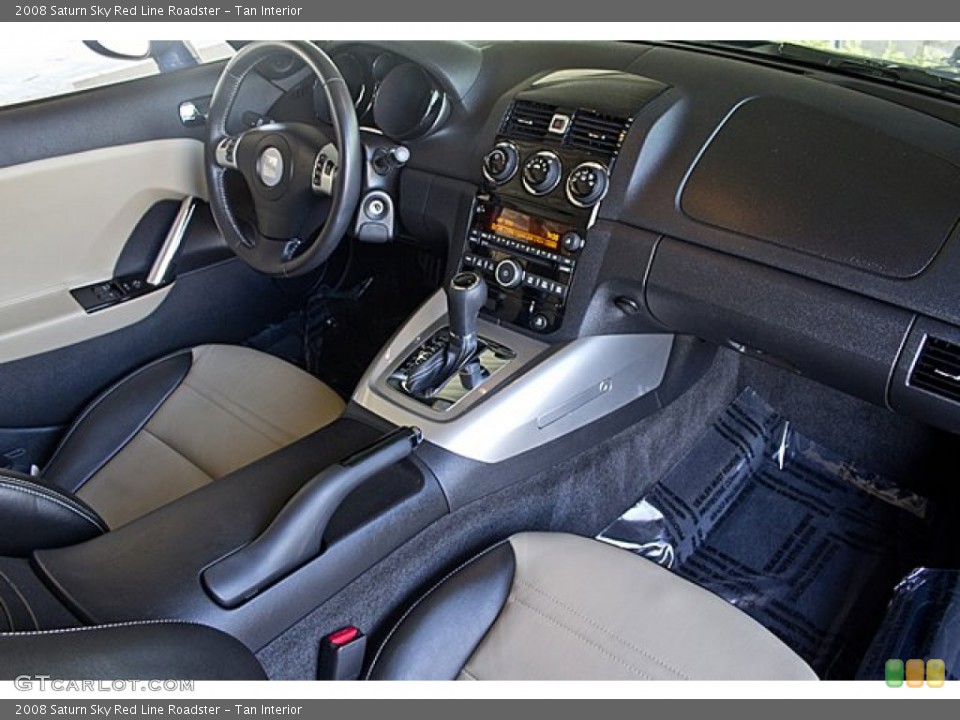 Tan Interior Dashboard for the 2008 Saturn Sky Red Line Roadster #66826475