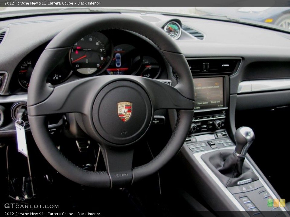 Black Interior Photo for the 2012 Porsche New 911 Carrera Coupe #66826796
