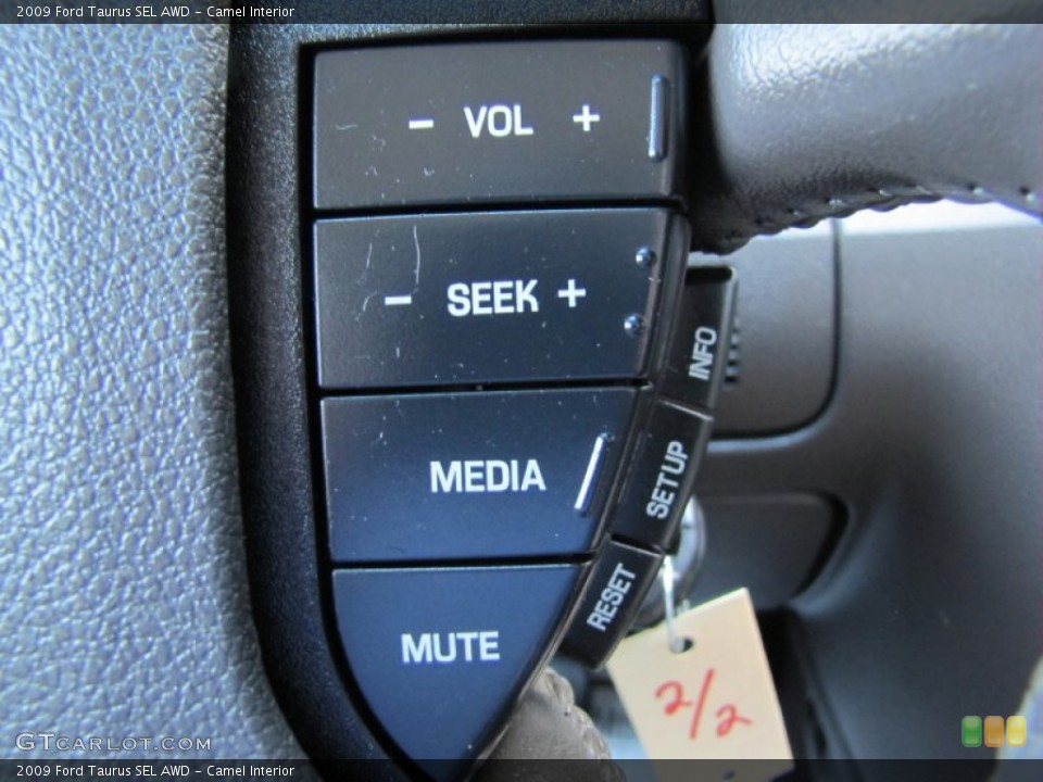 Camel Interior Controls for the 2009 Ford Taurus SEL AWD #66828452