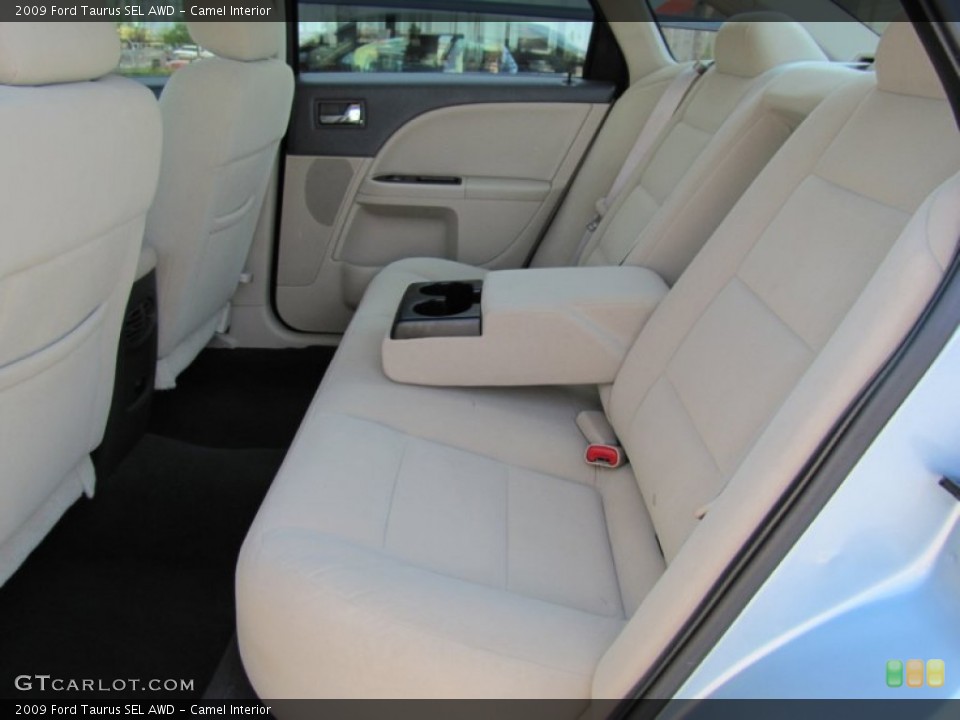 Camel Interior Rear Seat for the 2009 Ford Taurus SEL AWD #66828560