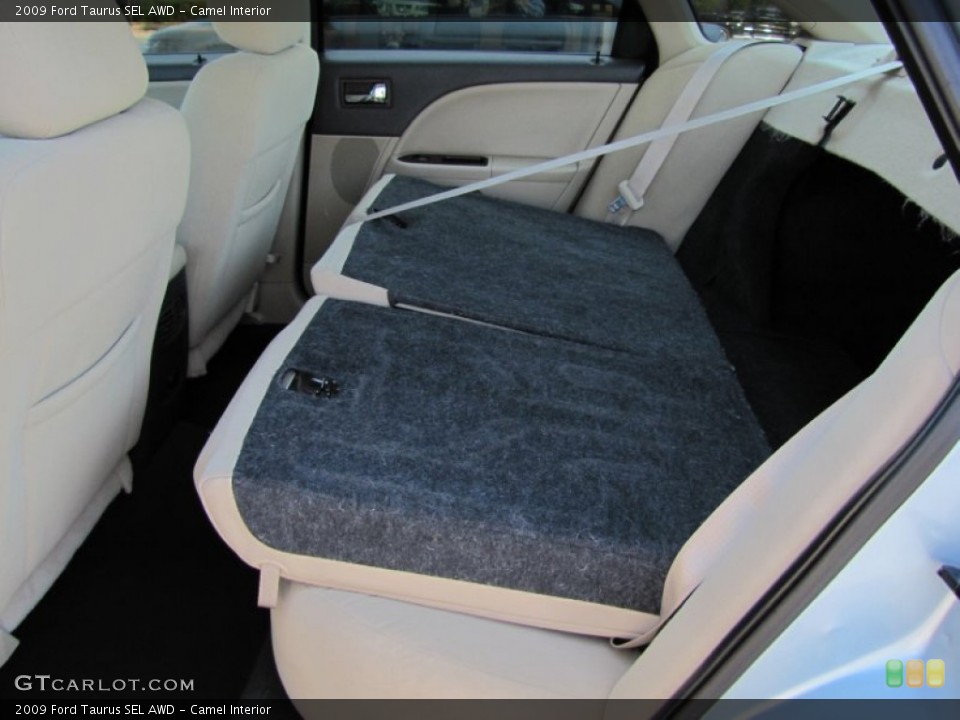 Camel Interior Rear Seat for the 2009 Ford Taurus SEL AWD #66828578