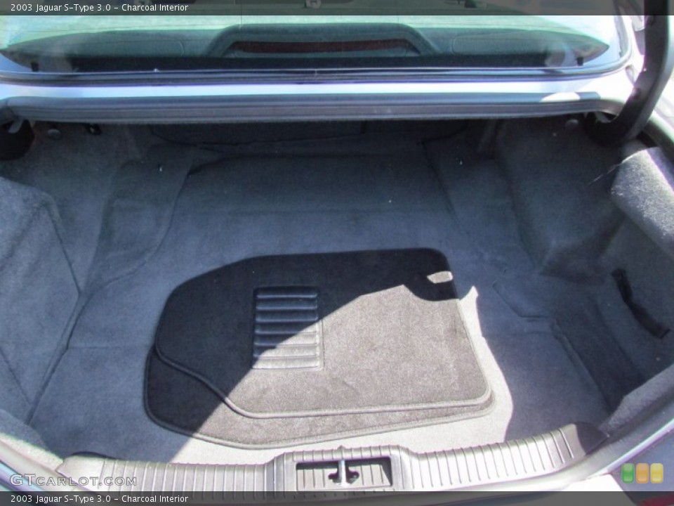 Charcoal Interior Trunk for the 2003 Jaguar S-Type 3.0 #66830543