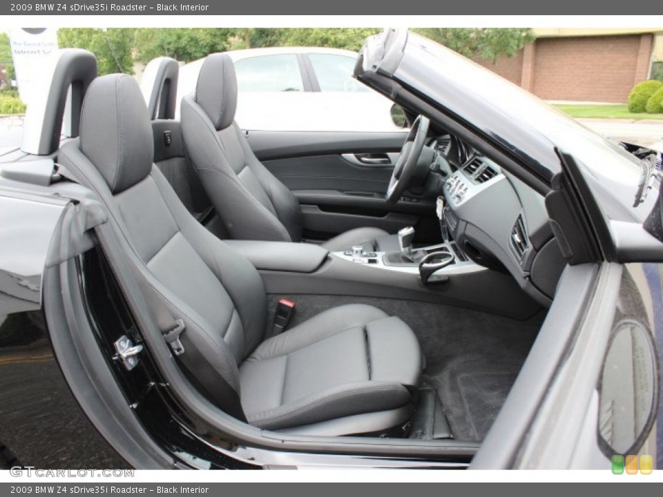 Black Interior Photo for the 2009 BMW Z4 sDrive35i Roadster #66831050