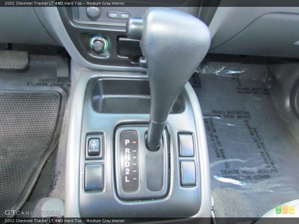 Medium Gray Interior Transmission for the 2002 Chevrolet Tracker LT 4WD Hard Top #66832635