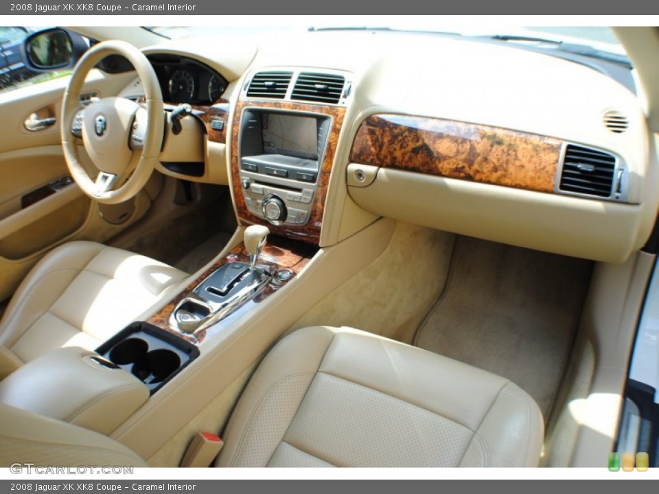 Caramel Interior Dashboard for the 2008 Jaguar XK XK8 Coupe #66833795