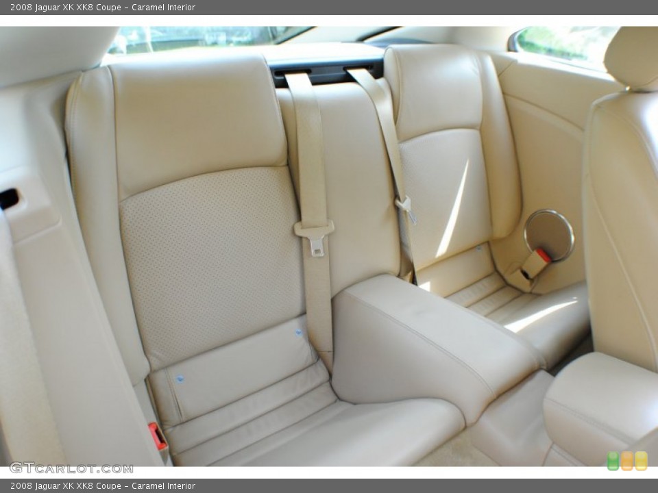 Caramel Interior Rear Seat for the 2008 Jaguar XK XK8 Coupe #66833801