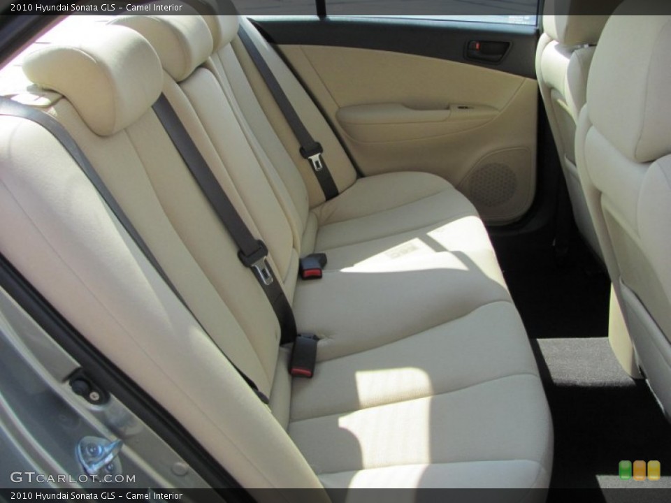 Camel Interior Rear Seat for the 2010 Hyundai Sonata GLS #66833831