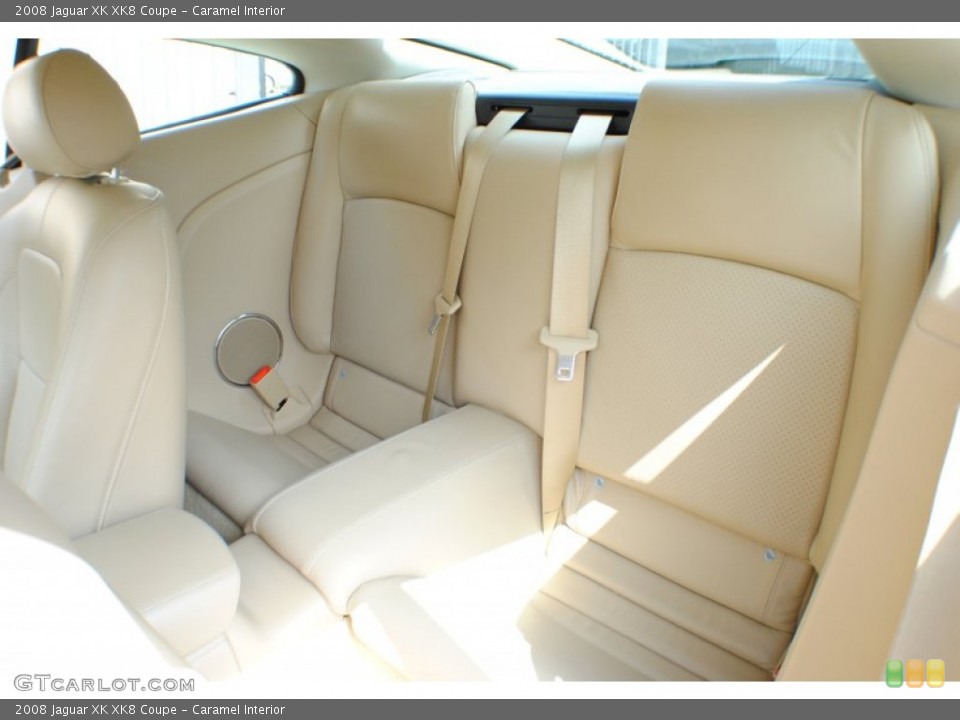 Caramel Interior Rear Seat for the 2008 Jaguar XK XK8 Coupe #66833834