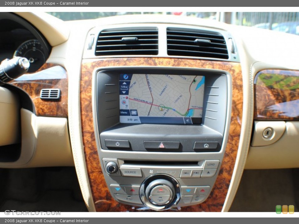 Caramel Interior Navigation for the 2008 Jaguar XK XK8 Coupe #66833843