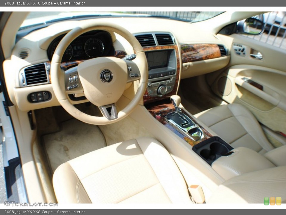 Caramel 2008 Jaguar XK Interiors