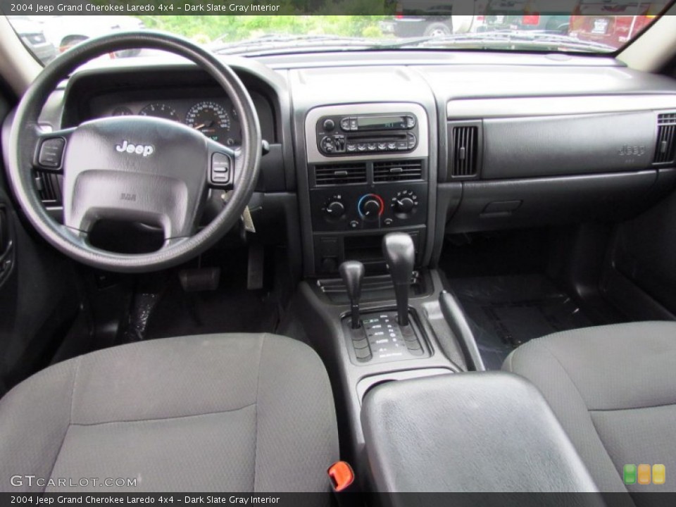 Dark Slate Gray Interior Dashboard for the 2004 Jeep Grand Cherokee Laredo 4x4 #66834011