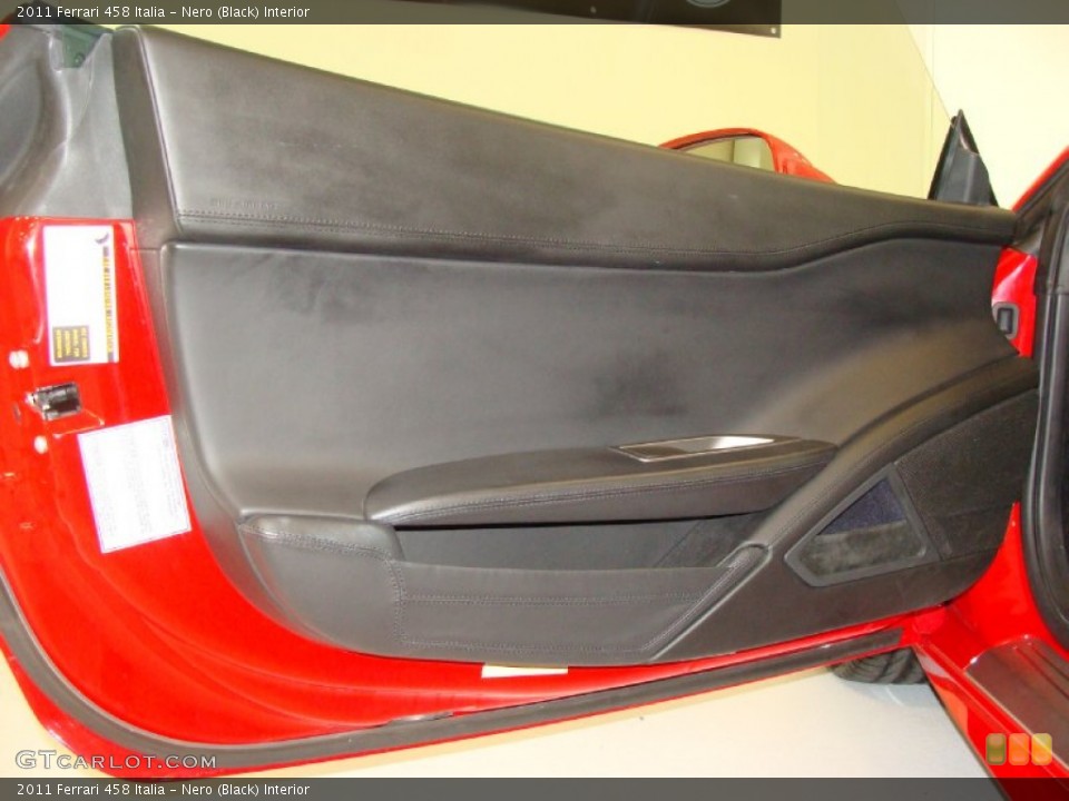 Nero (Black) Interior Door Panel for the 2011 Ferrari 458 Italia #66834083