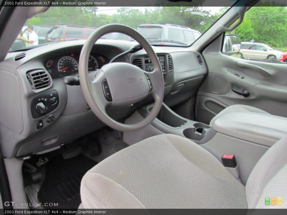 Medium Graphite Interior Prime Interior for the 2001 Ford Expedition XLT 4x4 #66834750