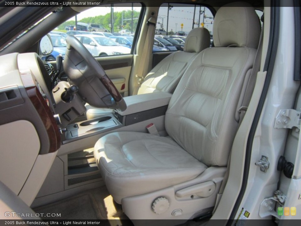 Light Neutral Interior Front Seat for the 2005 Buick Rendezvous Ultra #66839471