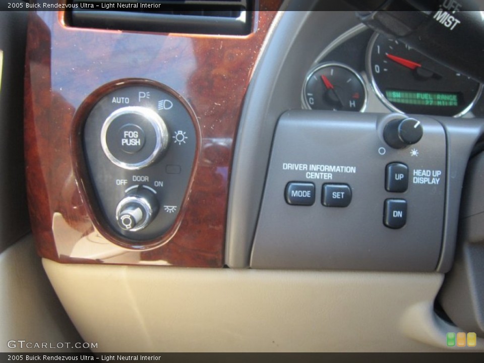 Light Neutral Interior Controls for the 2005 Buick Rendezvous Ultra #66839522