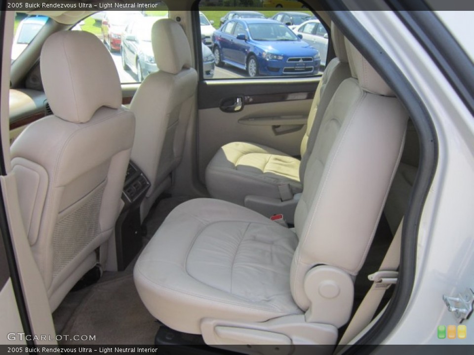 Light Neutral Interior Rear Seat for the 2005 Buick Rendezvous Ultra #66839558