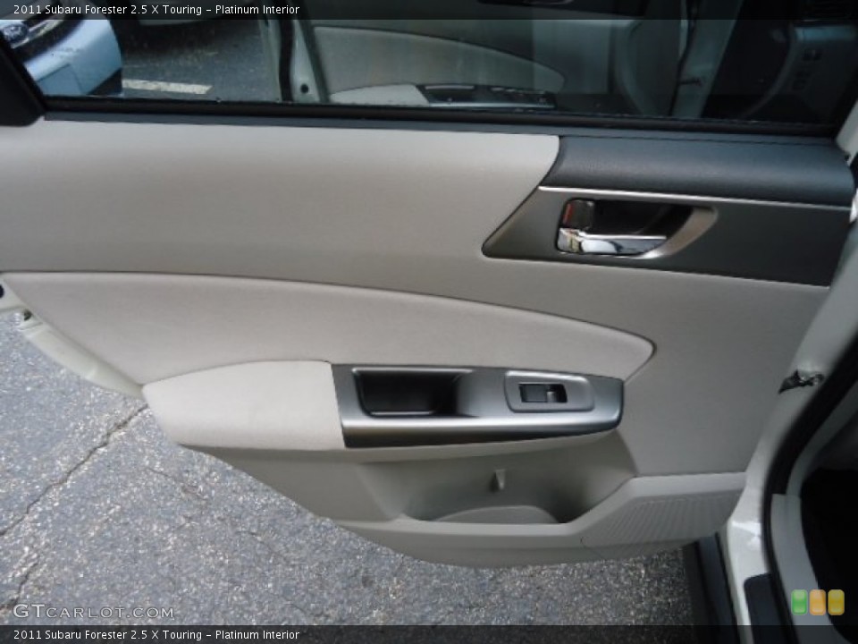 Platinum Interior Door Panel for the 2011 Subaru Forester 2.5 X Touring #66841823