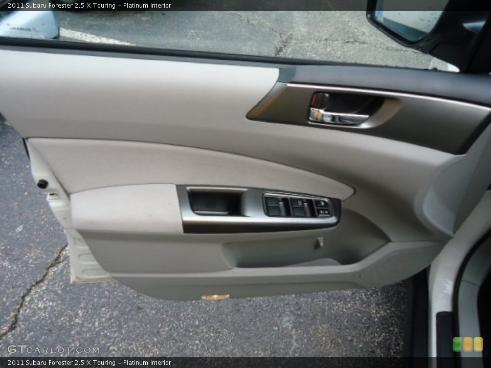 Platinum Interior Door Panel for the 2011 Subaru Forester 2.5 X Touring #66841832
