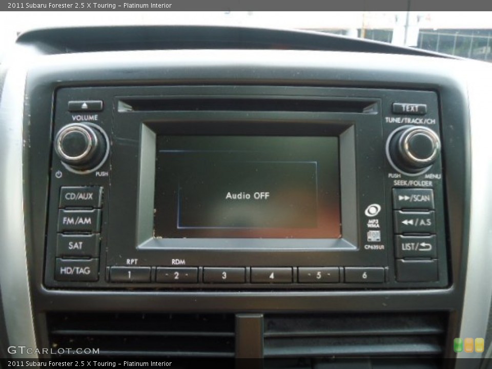 Platinum Interior Audio System for the 2011 Subaru Forester 2.5 X Touring #66841881