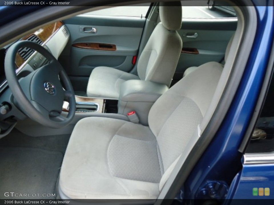 Gray Interior Photo for the 2006 Buick LaCrosse CX #66841970