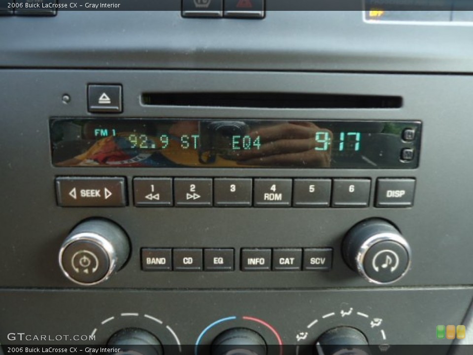 Gray Interior Audio System for the 2006 Buick LaCrosse CX #66842054