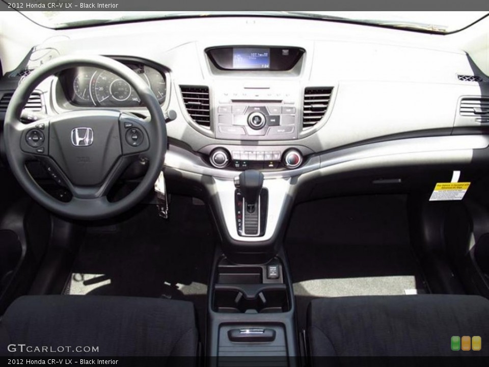 Black Interior Dashboard for the 2012 Honda CR-V LX #66844883