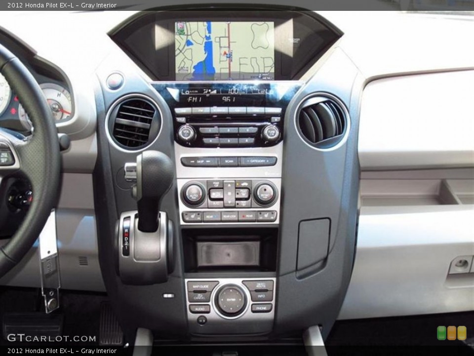 Gray Interior Controls for the 2012 Honda Pilot EX-L #66845297