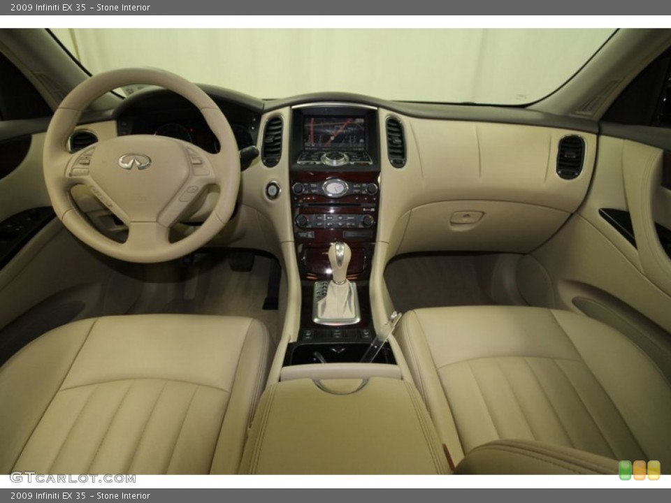 Stone Interior Dashboard for the 2009 Infiniti EX 35 #66845638