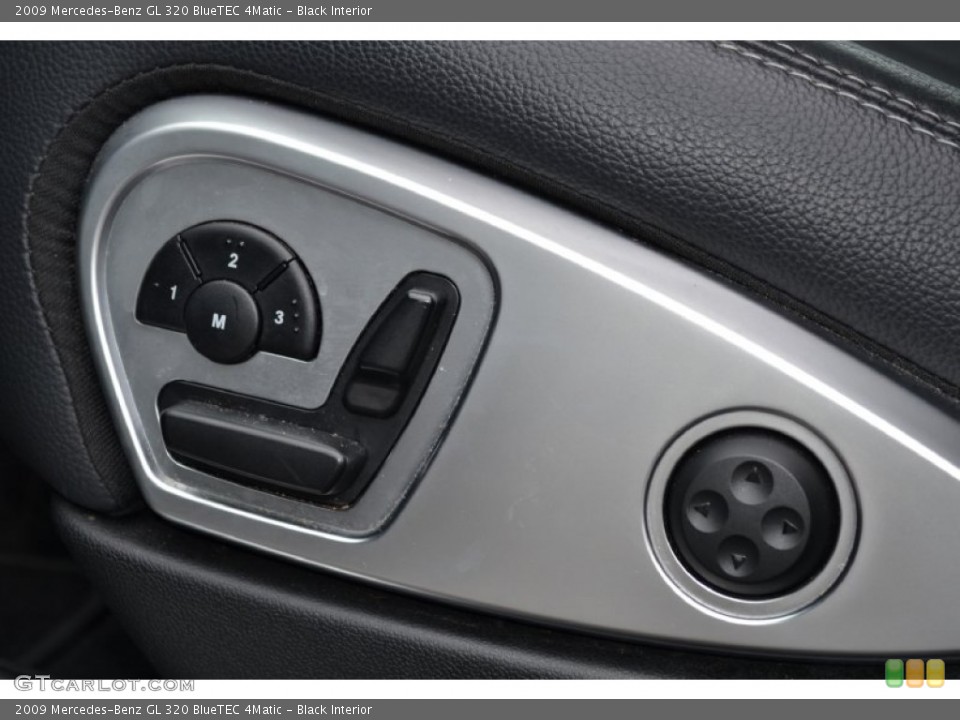 Black Interior Front Seat for the 2009 Mercedes-Benz GL 320 BlueTEC 4Matic #66846734