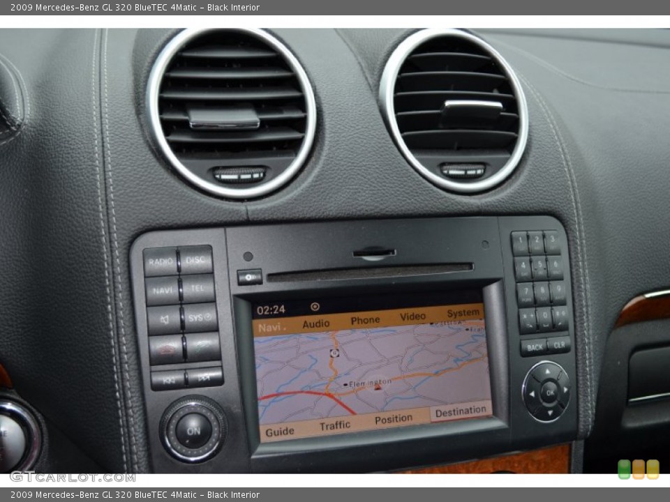 Black Interior Navigation for the 2009 Mercedes-Benz GL 320 BlueTEC 4Matic #66846797