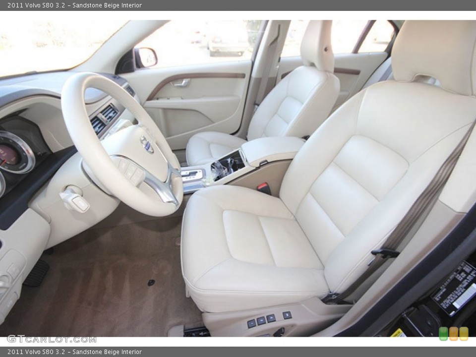 Sandstone Beige Interior Photo for the 2011 Volvo S80 3.2 #66847028