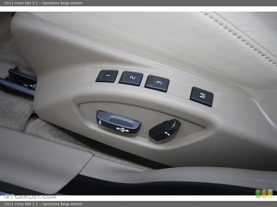 Sandstone Beige Interior Controls for the 2011 Volvo S80 3.2 #66847058