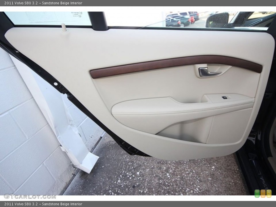 Sandstone Beige Interior Door Panel for the 2011 Volvo S80 3.2 #66847104